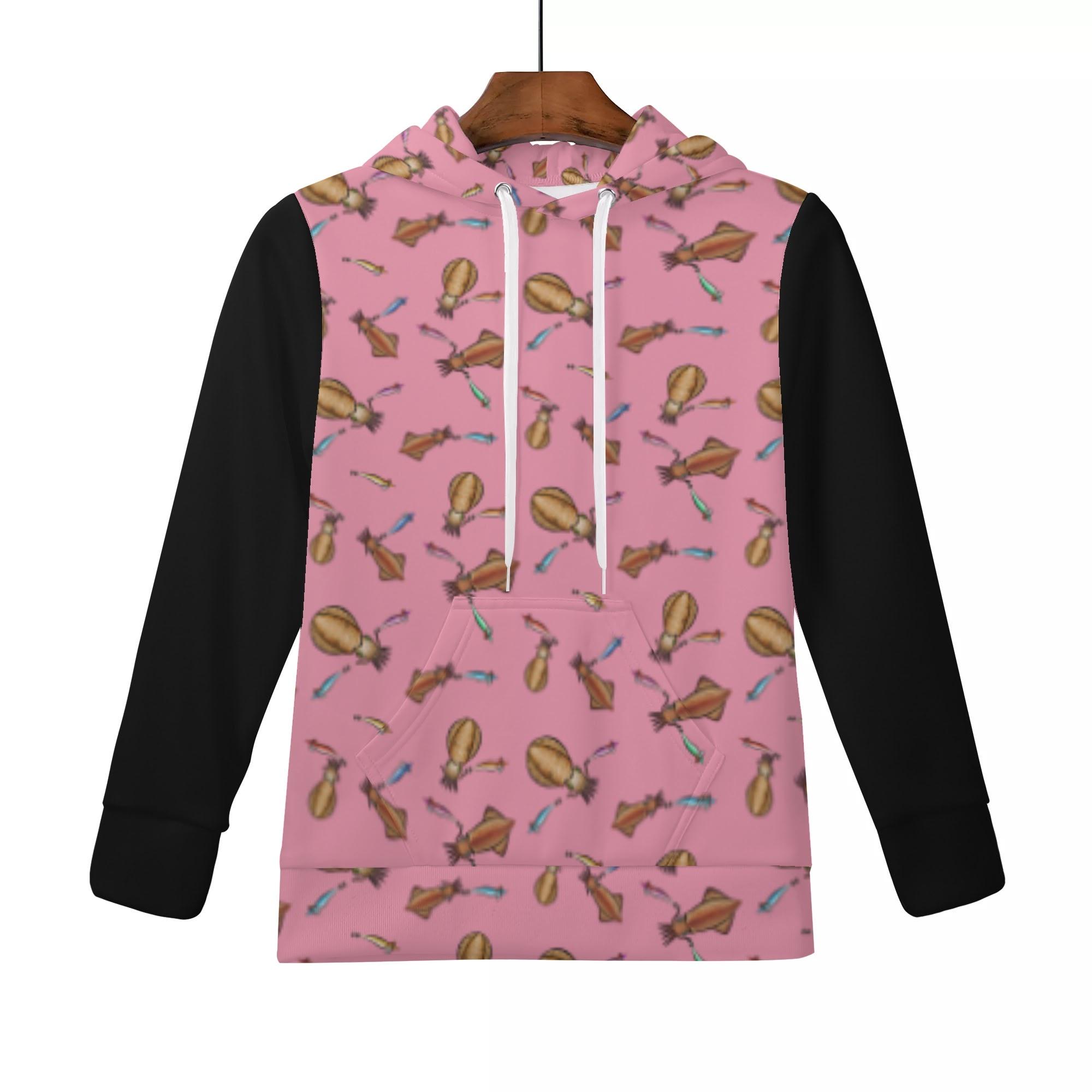 IKA_CP_K_KP(キッズフードパーカー) キッズフードパーカー キッズ 全て 海 釣り 海釣り 魚釣り アオリ..