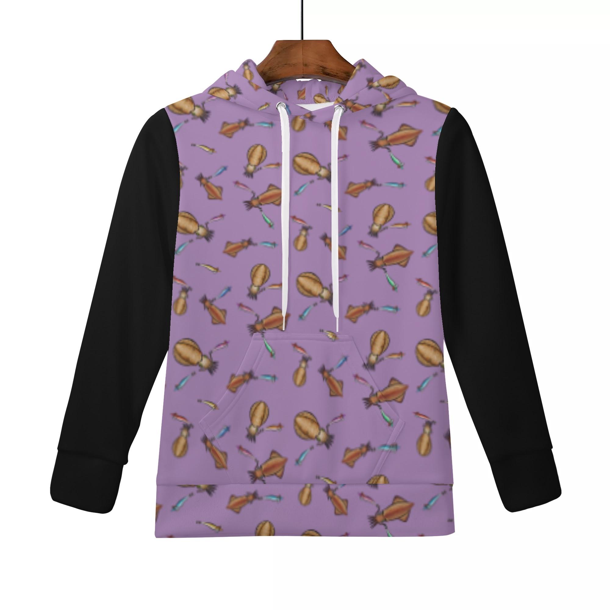 IKA_CLP_K_KP(キッズフードパーカー) キッズフードパーカー キッズ 全て 海 釣り 海釣り 魚釣り アオリ..