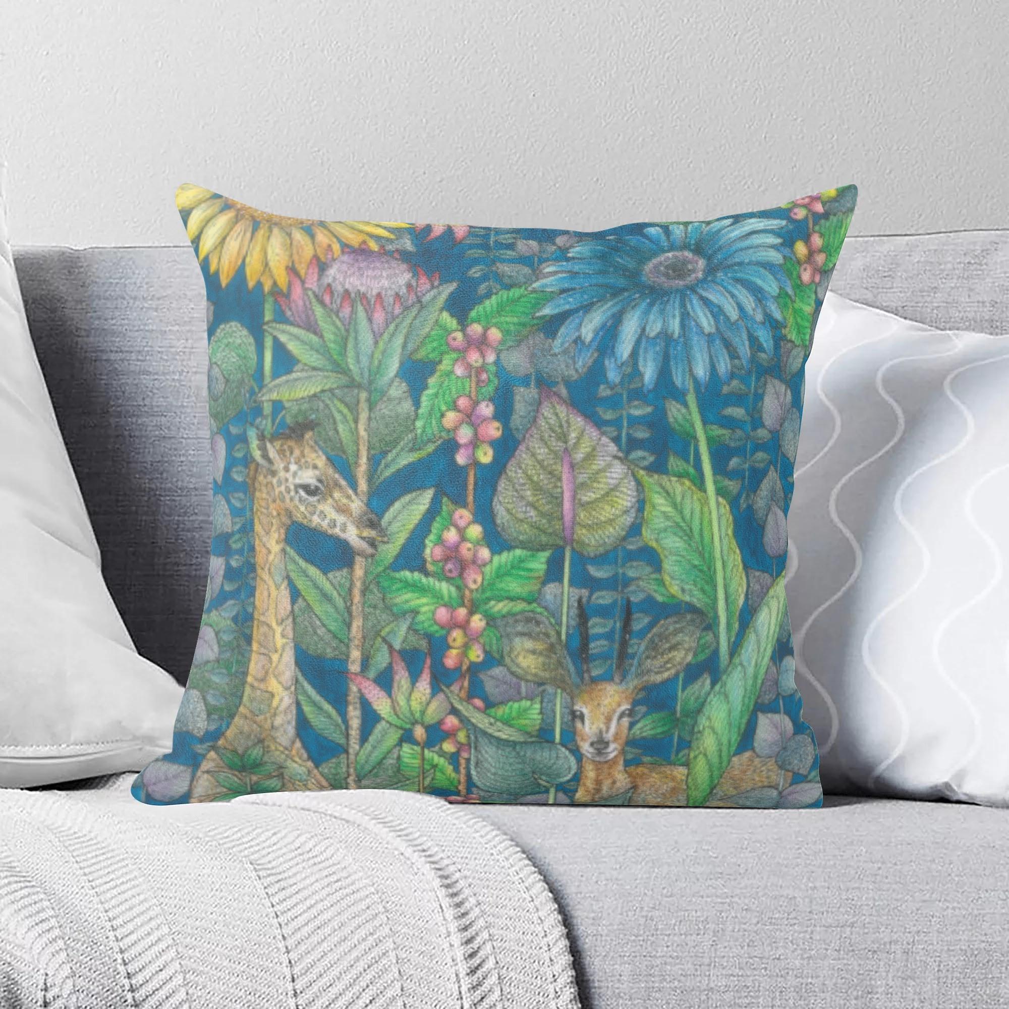 OUR HIDDEN BASE / 僕らの秘密基地(フルプリントクッションカバー) フルプリントクッションカバー ユニ..