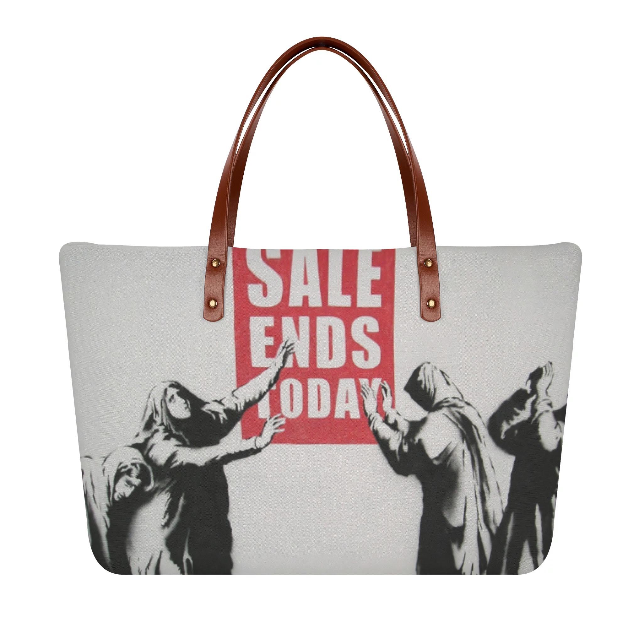 Banksy バンクシー デジタルアート(トートバッグ) トートバッグ レディース バッグ 全て public design..