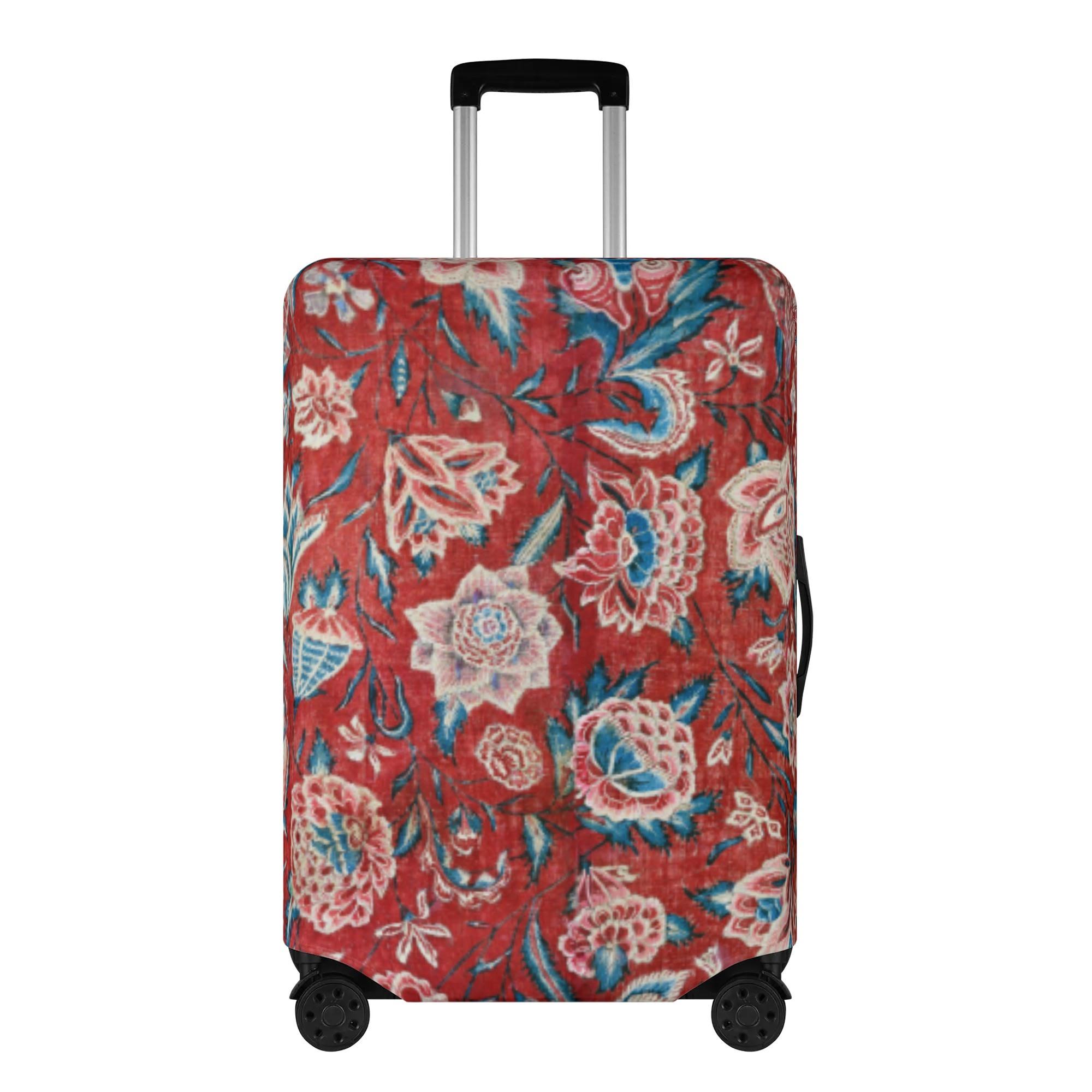 インド更紗の柄2(スーツケースカバー) スーツケースカバー ユニセックス アクセサリー アート ボタニカ..