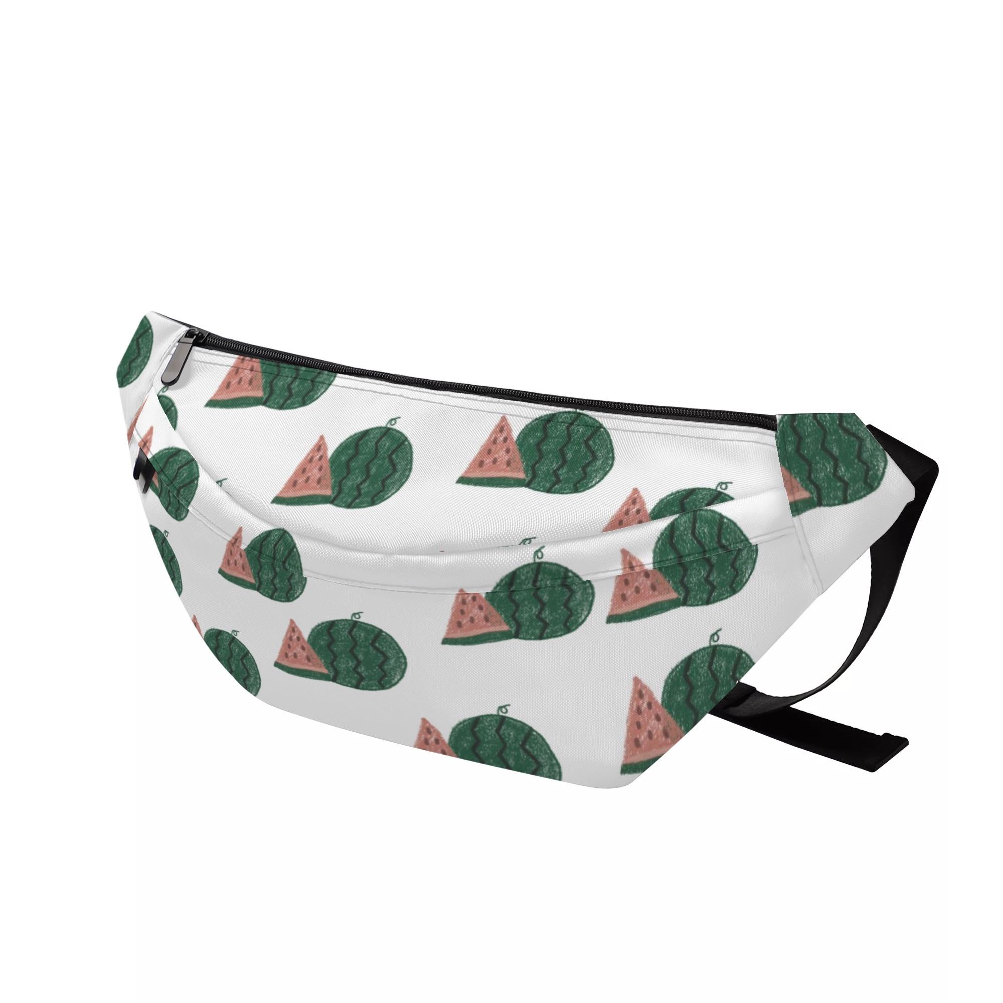 すいか いっぱいver.(ラージポーチ) ラージポーチ ユニセックス バッグ 全て 夏 果物 たくさん いっぱ..