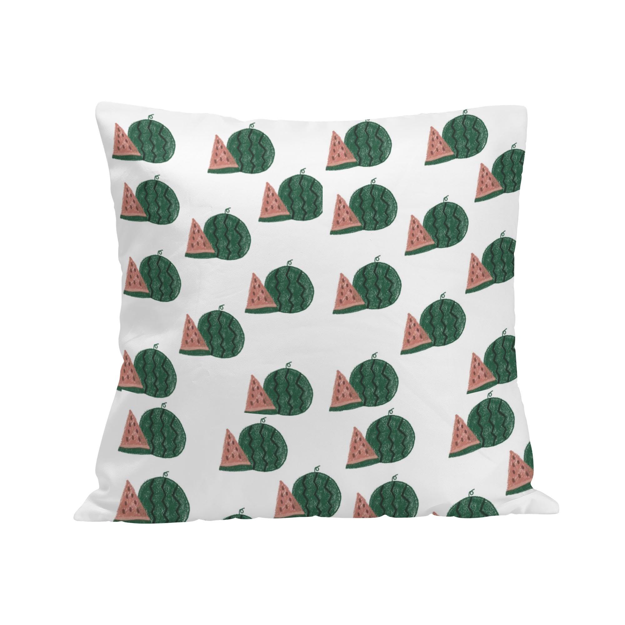 すいか いっぱいver.(クッションカバー) クッションカバー ユニセックス ホームデコレーション 全て 夏..