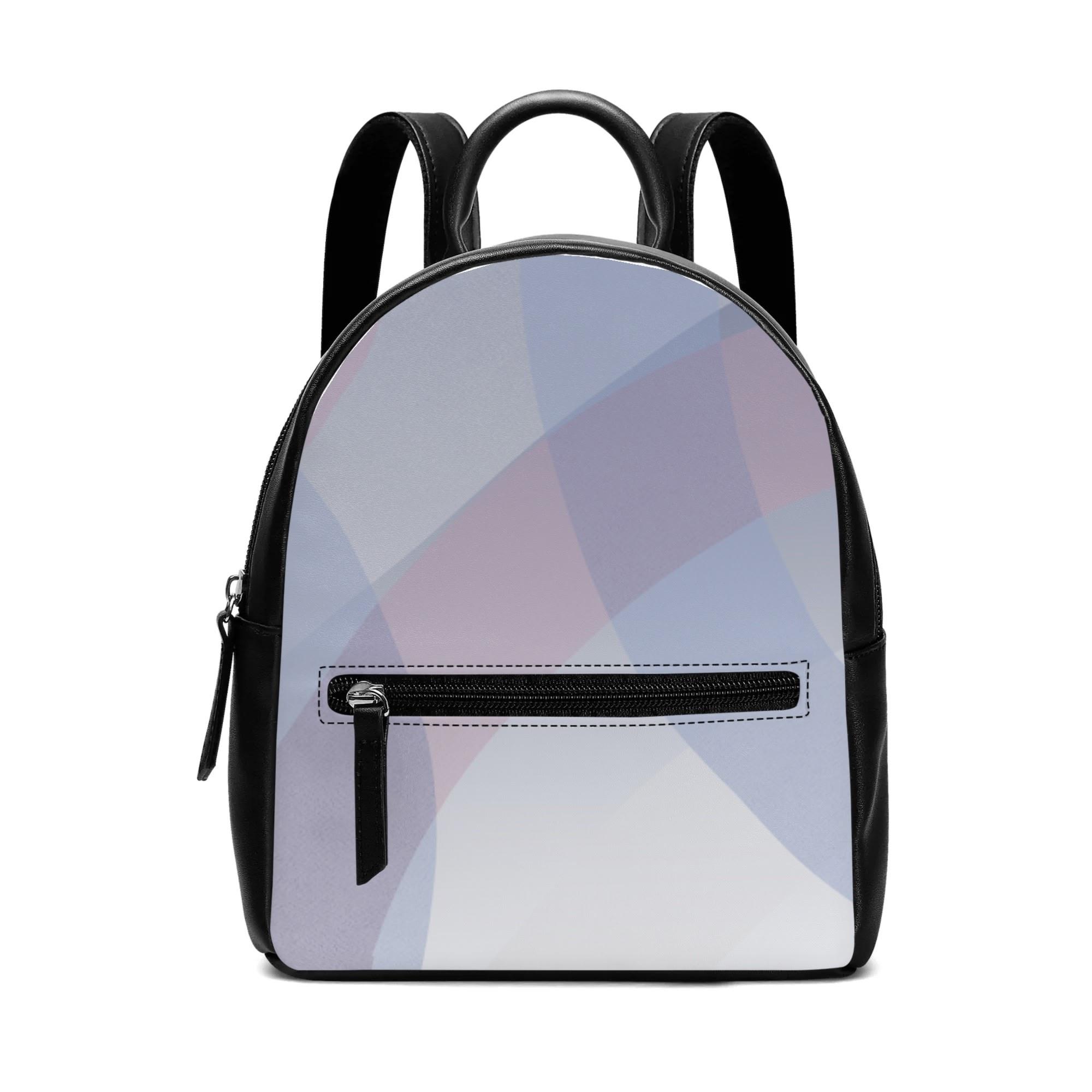 紫陽花(PUレザーミニバッグ) PUレザーミニバッグ レディース バッグ アート 梅雨 紫陽花 松浦はれ _ID018