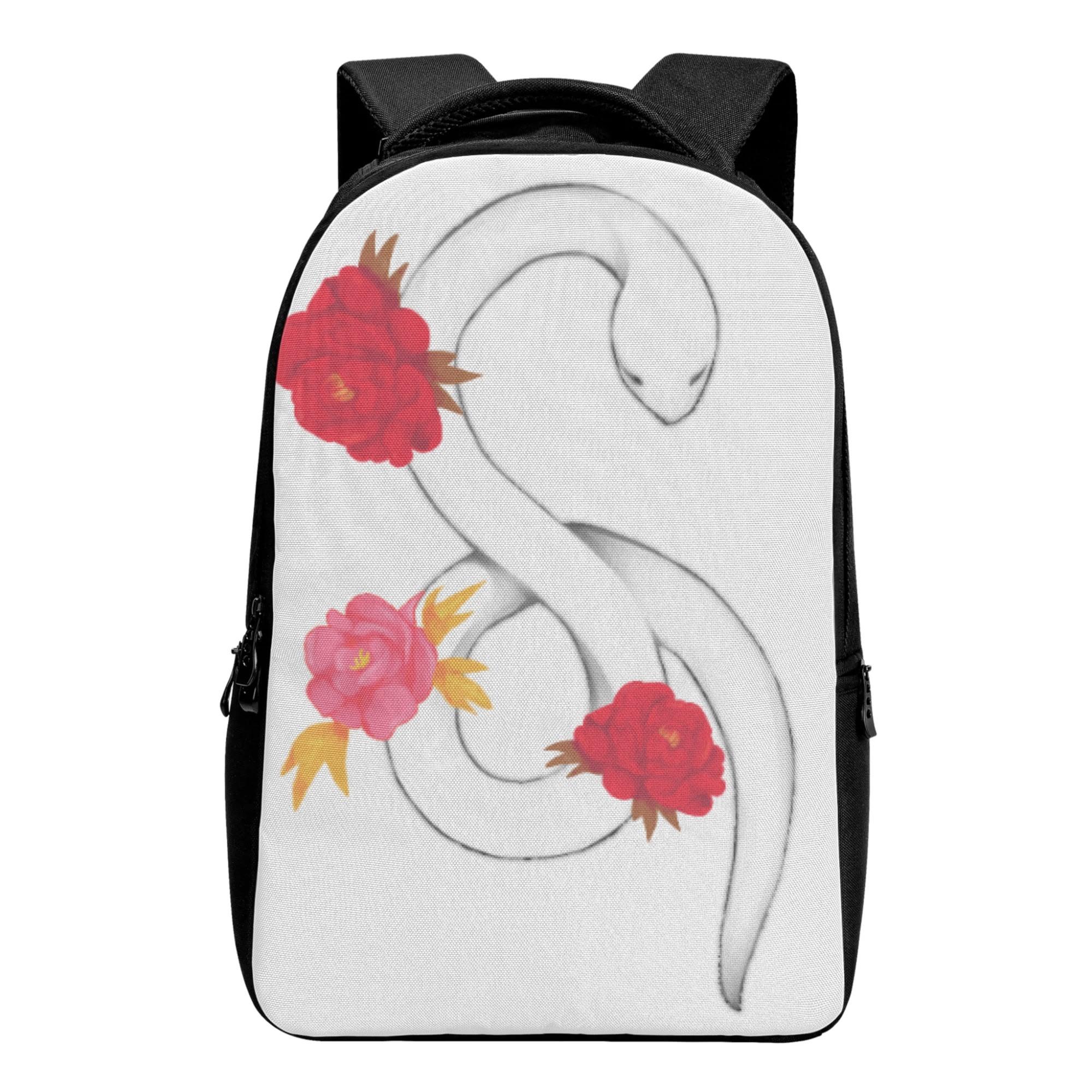 ぼたんへび(バックパック) バックパック ユニセックス バッグ 動物 蛇 三榊真 _ID018