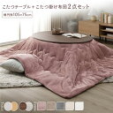 こたつ セット 2点セット 〔 こたつテーブル :ブラウン/ホワイトウォッシュ こたつ布団 :ピンク 〕 楕円形 約105×75cm リバーシブル天板 オールシーズン センターテーブル ローテーブル こたつ掛け布団 こたつ掛布団 洗える ウォッシャブル 薄型 軽...【代引不可】_ID014