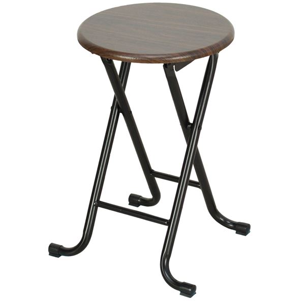 MK-113BRBK クラシックスツール ブラウン×ブラック（BR×BK） 組立品_ID014