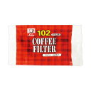 (まとめ)カリタ NK102濾紙 ブラウン(2~4人用) 13125 1パック(100枚)【×50セット】