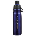 スポーツボトル/水筒 【500ml ブルー】 ステンレス真空断熱 魔法瓶構造 保冷専用 アクティブボーイ2 〔スポーツ アウトドア〕(3)