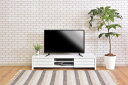 テレビ台 50型 65型対応 ロータイプ おしゃれ 幅150 収納付き 引き出し 棚 ラック 北欧 テレビボード ローボード TV台 ブラウン 白 ホワイト 新生活 ID012
