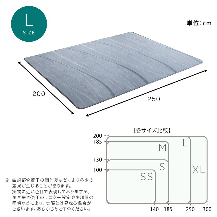 ラグ 200×250cm 3畳 3帖 大判 大きい 長方形 マイクロファイバー おしゃれ 滑り止め付き 洗える 撥水 速乾 床暖房 ホットカーペット対応 WASHFA2シリーズ ID013