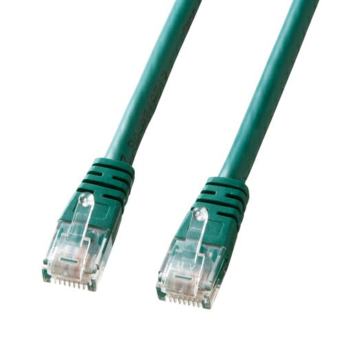 エンハンスドカテゴリ5単線LANケーブル 15m グリーン 性能をフルに引き出せる、単線仕様の高品質 サンワサプライ KB-T5T-15GN 新品 送料無料