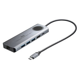 USB3.2 Gen2対応Type-Cドッキングステーション HDMI 4K/HDR出力・PD給電対応 電圧・電流チェッカー サンワサプライ USB-DKM1 送料無料 メーカー保証 新品