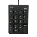 USBテンキー ブラック 凹凸が少なく手入れのしやすいアイソレーションタイプ NT-18UBK サンワサプライ 送料無料 メーカー保証 新品(2)