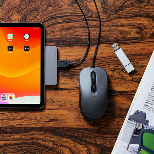 エレコム 有線静音コンパクトキーボード TK-FCM113SKBK