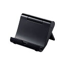 iPadスタンド ブラック 角度調節可能な折りたたみ式のiPad mini・iPad用コンパクトスタンド PDA-STN7BK サンワサプライ 送料無料 新品(2)