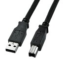 ナイロンメッシュUSBケーブル 1.5m ナイロンメッシュで強力被覆 KU20-NM15K サンワサプライ 送料無料 新品(2)