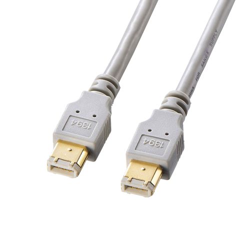 IEEE1394P[u 6pin-6pin 0.3m CgO[ FireWire KE-1394-03K TTvC  Vi