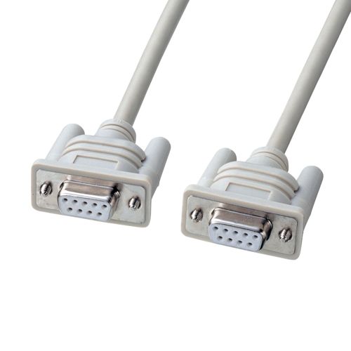 エコRS-232Cケーブル 2m 地球にやさしいノンハロゲンRS-232Cケーブルインタリンク用クロス結線 KR-ECLK..