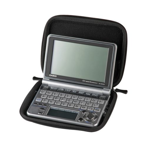 セミハード電子辞書ケース ブラック イヤホン タッチペンをすっきり収納できる PDA-EDC31BK サンワサプライ 送料無料 新品