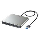 USB-HDMIディスプレイアダプタ 4画面出力 4台モニター同時出力 USB A-HDMI×4ポート 4K フルHD対応 ノートパソコン USB-CVU3HD...