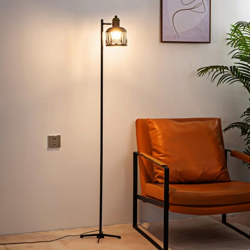 【レビュー特典★P5倍】フロアライト スタンドライト 北欧 おしゃれ アンティーク 間接照明 led インテリアライト 置き型 照明器具 室内照明 電気 リビング レトロ 照明 読書灯 シンプル ナチュラル クラシック リビング 寝室 書斎 一人暮らし 工業