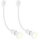 ダクトレール照明 スポットライト ダイニング LED電球 E26口金 天井照明 装飾器具 リビング LEDライト照明 LED照明 長寿命 3年保証 省エネ 節電 高輝度 2個入 調光器非対応 照明器具 明るい e26 家庭照明 LED 新生活 引越し 新築お祝い 商業施設 廊下 エコ【送料無料】