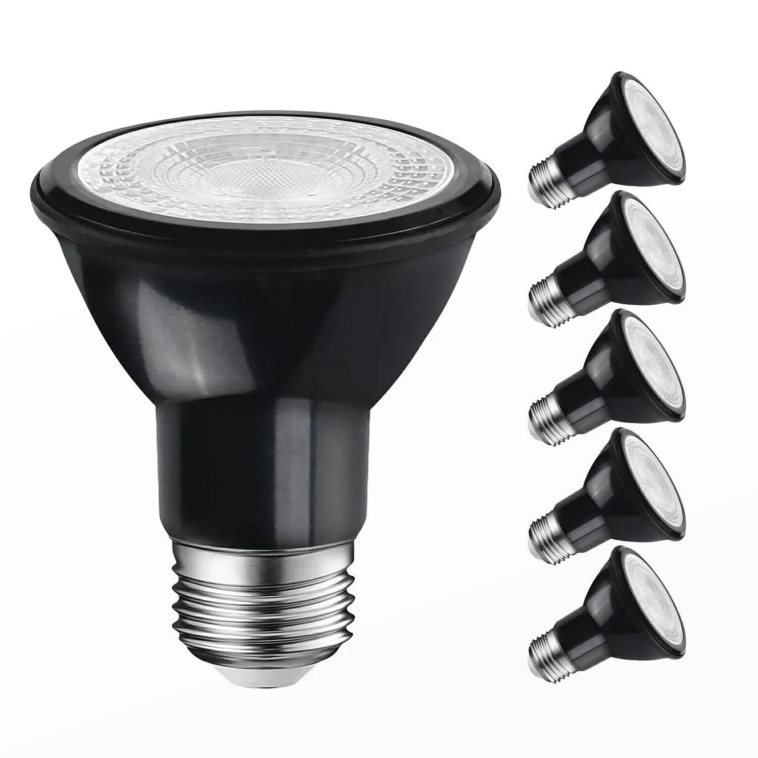 スポットライト LED電球 ビーム電球 E26口金 昼白色 6個入 ハロゲン電球 40W相当 6W PAR20 調光器非対..