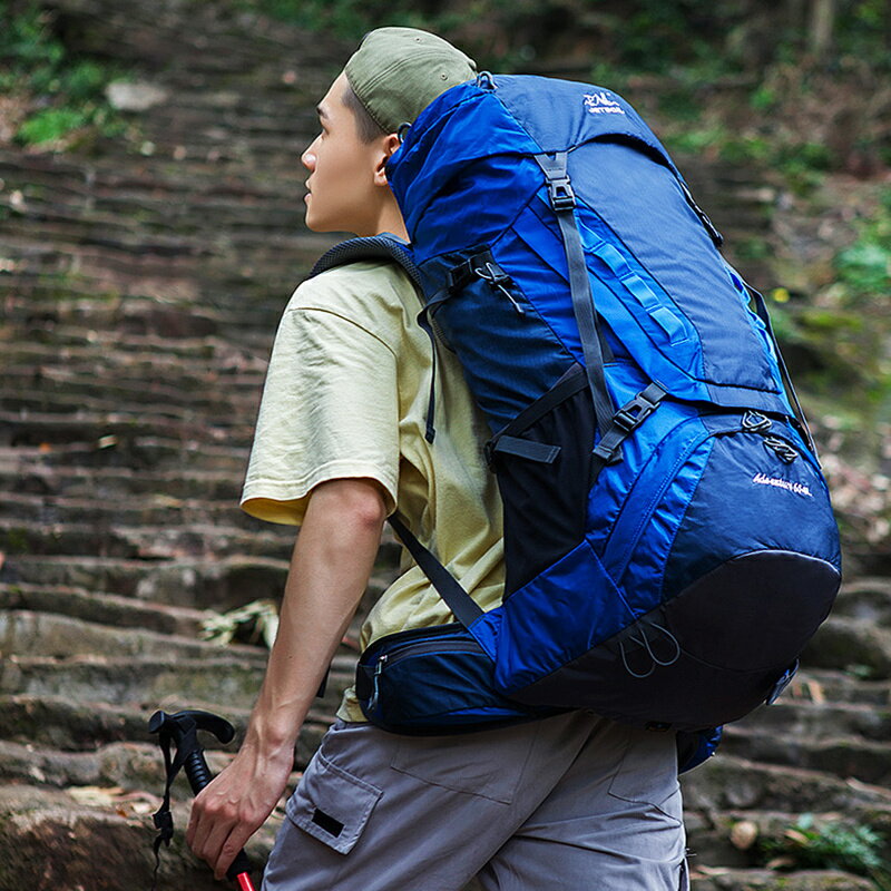 リュック メンズ リュックサック 大容量 70L 撥水 レディース バッグ 登山 旅行 通勤用 多機能 登山 アウトドア ハイキング 遠足 防災 出張 高品質