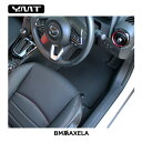 YMT アクセラスポーツ アクセラセダン運転席用フロアマットカーボン調ラバー BM系アクセラ YMTカーボン調シリーズ