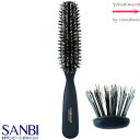 【 SW-221 】サンビー工業 ブラッシングブラシ |ヘアブラシ やわらかい豚毛 日本製|
