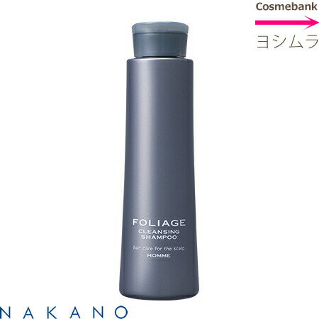 ナカノ フォリッジ クレンジングシャンプー 300mL　【hair care for the scalp HOMME】メン