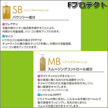 【送料無料!北海道・沖縄県対象外】フィヨーレ Fプロテクト 業務用セット【シャンプー1000mL & ヘアマスク1000g 】リッチタイプ/ベーシックタイプ/DXタイプ よりご選択 【詰替用/リフィル】