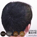 シークレット プラス 50g 【約100回分】【ブラック|ナチュラルブラック|ダークブラウン|ライトブラウン】よりご選択【薄毛|ハゲ|円形脱毛症|隠し|パウダー|増毛|男女兼用|SECRET+|あす楽】