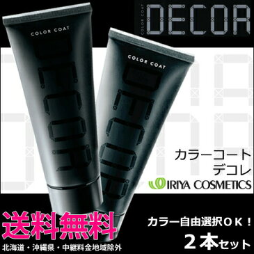 ヘアマニキュア イリヤ カラーコート デコレ 160g 2本セット 【 業務用/プロ用/サロン専売/ヘアカラー/ヘアマニキュア/クリーミージェル/色鮮やか/しっとりなめらかな/天然保湿成分】
