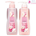 【送料無料!】サムライウーマン ホワイトローズ シャンプー & コンディショナー スムースモイスト 450mL セット|シャンコン・ボトルポンプ・ディスペンサータイプ・店販・家庭用 ※一部地域対象外