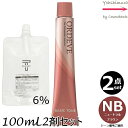 【2本セット・送料無料!】ミルボン オルディーブ NB ニュートラルブラウン 80g + クリームデベロッパー(ティアーズ) 2剤 6% 100mL セット |トーン番号選択|1剤+2剤|医薬部外品|ベーシックトーン milbon ordeve