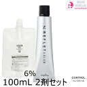 メール便発送|ナプラ N.エヌドット ルフレカラー コントロールカラー 80g + クリームデベロッパー(ティアーズ) 2剤 6% 100mL セット |ファッション サロン技術者専用 トーン選択