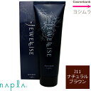 ナプラ HB ジュエライズ 【 J11|ナチュラルブラウン 】 1剤式酸性カラー<ヘアカラー|ヘアマニキュア> 190g【 1剤式酸性カラー|業務用|プロ用|サロン|ヘアカラー|ヘアマニキュア|クリーム|色鮮やか|コンディショニング効果|ハーブエキスで保湿・毛髪保護】