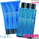 【x3点セット】ナプラ リフレッシュ スキャルプシャンプー 200mL + トリートメント 150g【セット/シリコーンフリー】
