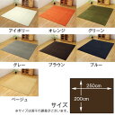 ★10枚限定10％OFFクーポン配布中★洗える ラグ カーペット モデルノ 200×250 ラグマット 無地 3畳 撥水 オシャレ おしゃれ じゅうたん マット シェニール織 長方形 ホットカーペット対応 床暖対応 洗濯 滑り止め オールシーズン 北欧 フランネル 撥水加工 オレンジ 2