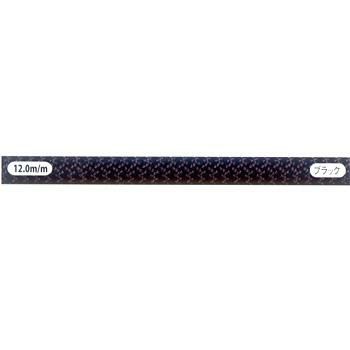 セミスタティック・ロープ・カラー　12.0mm×100mブラック　　［CSTN12-BK］