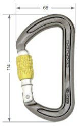 【ロックタイプ：クイックロック】DMM　ロッキングカラビナ　ゾディアック［A823］