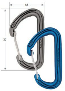 DMM　ワイヤーゲート　カラビナ　スペクター［A358］