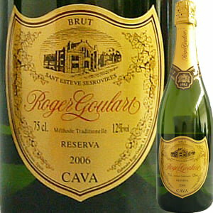 ロジャー・グラート・カヴァ・ゴールド・ブリュット 2012 | シャンパン スパークリングワイン お返し ギフト お酒 男性 酒 記念日 結婚祝い 誕生日 プレゼント