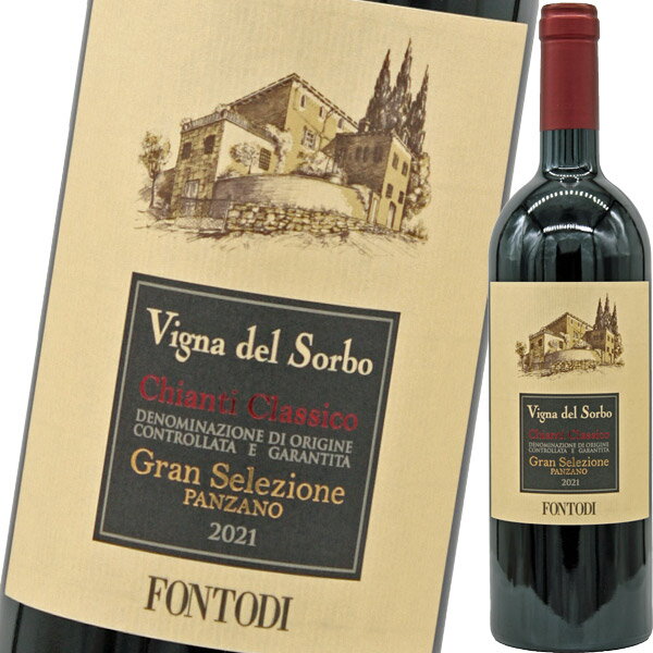 フォントディ・キャンティ・クラシコ・グラン・セレツィオーネ・パンツァーノ・ヴィーニャ・デル・ソル..