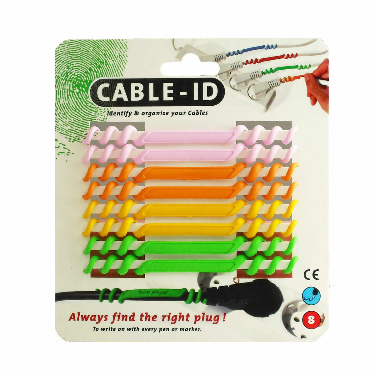 【予約 7月入荷予定】CABLE-ID ケーブルアイディー グリーンパッケージ ケーブル おしゃれ かわいい プチギフト コー…