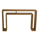 【全品2~20倍♪クーポンも!】abode ラージコンソール ナチュラル Large Console ウー バホリヨディン Ou Baholyodhin バホリヨデン SHOJIシリーズ 収納棚 テーブル 什器 スツール マガジンラック コンソール 業務利用