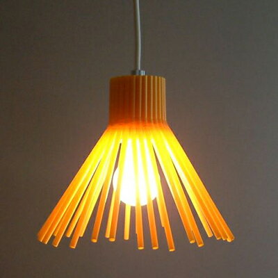 【全品2～20倍♪クーポンも！】abode アボード ペンダントランプ オレンジ STRAW Pendant Lamp 梅野聡 うめのさとし Satoshi Umeno ライトシェード 照明 ライトカバー 吊り下げライト デザイナーズ家具