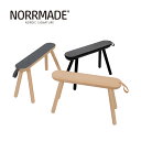 NORRMADE ノルメイド SHEEP Bench シープ ベンチ・アッシュ・ブラック・レザートップ・フェルトトップ・デンマーク・北欧・デザイナーズ家具
